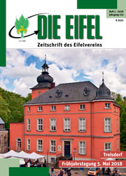 Zeitschrift für Mitglieder im Eifelverein Die EIFEL Titel18 1