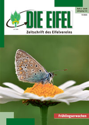 Zeitschrift für Mitglieder im Eifelverein Die EIFEL Titel18 2