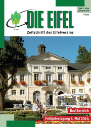 Zeitschrift für Mitglieder im Eifelverein Die EIFEL Titel 14-01