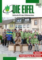 Zeitschrift für Mitglieder im Eifelverein Die EIFEL Titel 16-01