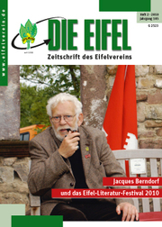 Zeitschrift für Mitglieder im Eifelverein Die EIFEL Titel 10-02