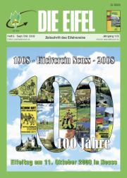 Zeitschrift für Mitglieder im Eifelverein Die EIFEL Titel  08-05