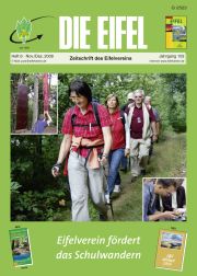 Zeitschrift für Mitglieder im Eifelverein Die EIFEL Titel 08-06